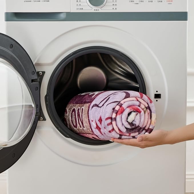 Pink Retirement Blanket for Women 50x60 Inch – Soft Flannel Throw Blanket, Thoughtful Retirement Gift for Woman, Men, Coworker, Mom, Teacher – Retirement Party Decorations