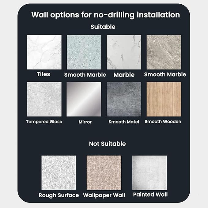 Set Of 2 Storage Organizer Bins Wall Mounted Shower Basket, Shower Caddy Stackable Clear Plastic Makeup Organizer Adhesive Hanging Bin for Bathroom, Kitchen, Cabinet, Pantry, BPA Free, Green