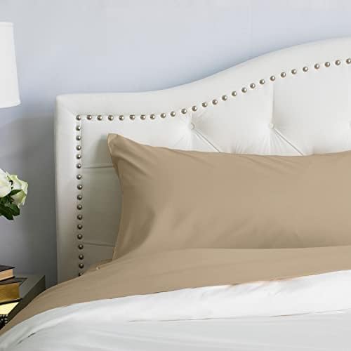 PeachSkinSheets Light Mocha Sheet Set - 1500tc Level of Softness - Extra Soft Cooling Sheets for Hot Sleepers and Night Sweats - Regular King Size…