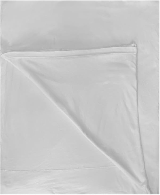 100% Cotton Flat Top Sheet Only - T-Shirt Fabric Jersey Knit - Extra Soft - Wrinkle Free - Machine Washable - Easy Fit - Breathable - Comfy (Gray, Queen)