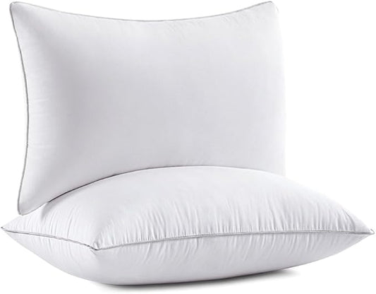 MIULEE 20x26 Pillow Inserts (Set of 2) -Decorative Throw Pillow with 100% Cotton Cover Rectangle for Sofa Couch