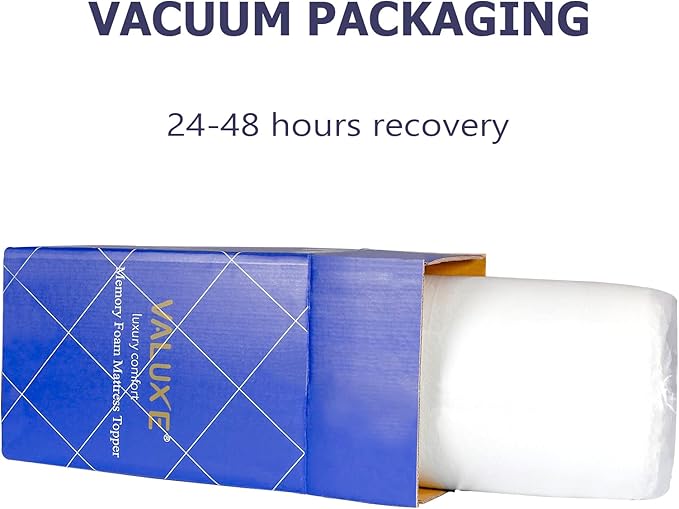 3 Inch Gel Memory Foam Mattress Topper Twin Size High Density Cooling Pad Pressure Relief Bed Topper (with Removable & Washable Bamboo Cover)