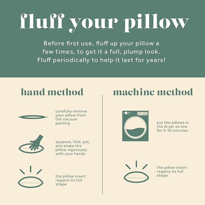 ComfyDown Decorative Throw Pillow Insert, Down and Feathers Fill, 100% Cotton Cover 233 Thread Count, Square Pillow Insert - Made in USA (20" x 20")