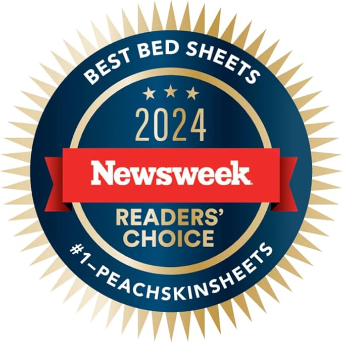 PeachSkinSheets Bahama Blue Sheet Set - 1500tc Level of Softness - Extra Soft Cooling Sheets for Hot Sleepers and Night Sweats - Regular King Size