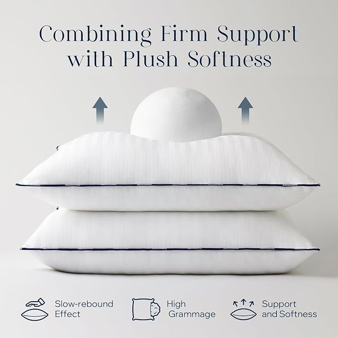 Phantoscope 18x18 Pillow Inserts, Down Alternative Pillow Inserts Set of 2 Throw Pillows with 100% Cotton Cover Decorative Pillow Stuffer for Sofa, Couch Bed(White)