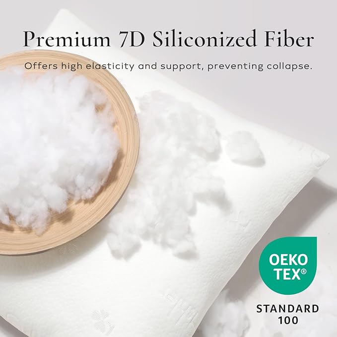 Ashler Throw Pillow Inserts 28 x 28 Inches Set of 4, Indoor Decorative Pillows, Soft and Firm Pillows with Air Layer, Square Cushion Sham Stuffer for Couch and Living Room