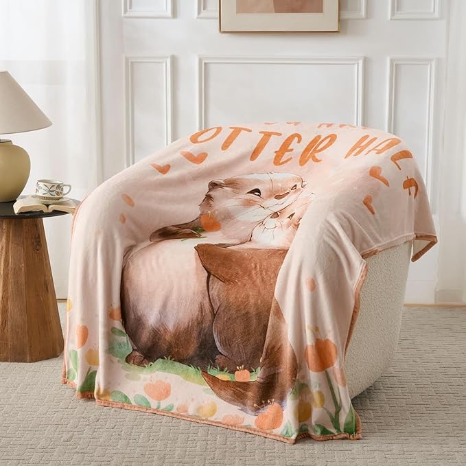 Valentine’s Day Blanket Gift for Her – Romantic Love Throw Blanket, Soft Cozy Flannel Blanket for Wife Girlfriend, Anniversary Christmas Birthday Gift, 50x60 Inch