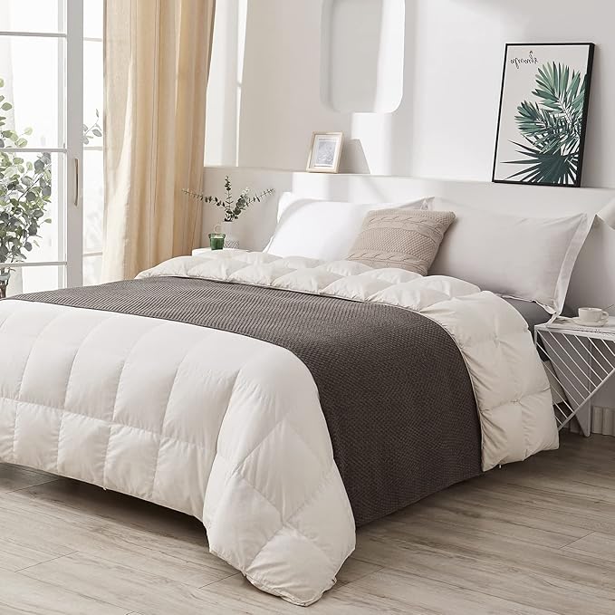 Longhui bedding Grey Knitted Throw Blanket for Couch, Soft, Cozy Machine Washable 100% Cotton Sofa Cable Knit Blankets, 4.0lb Weight, 60 x 80 Inches Oversized, Grey White Color