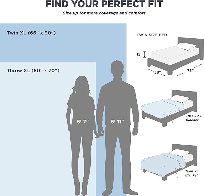 Bedsure Gentlesoft 100% Cotton Blanket Twin XL Size for College Dorm - Breathable and Soft, Waffle Weave Twin Blanket for Summer, Dorm Room Essentials, Light Beige, 66x90 inches