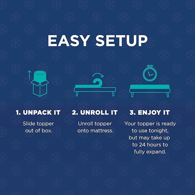 Tempur-Pedic TEMPUR-Adapt + Cooling 3-Inch Twin Mattress Topper Medium Luxury Premium Foam, Washable Cover, Medium Cooling Topper,white