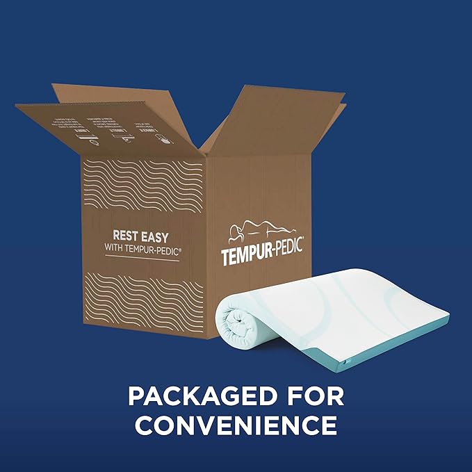 Tempur-Cloud 2-Inch Mattress Topper, King,White