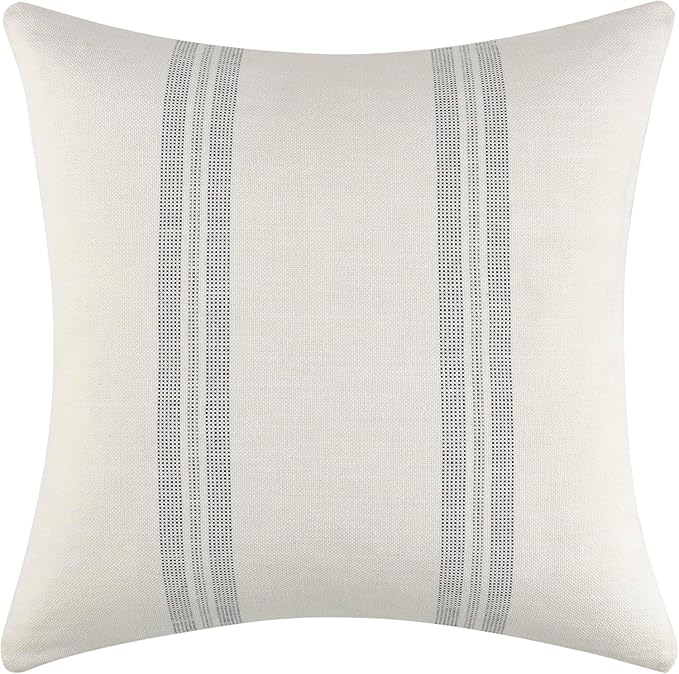 BlvdEi8ht Decorative Pillow for Living Room, Sofa, Bed, Home Decoration, Commerical Enviroment - CAL117 Regulated - Pack of 2 (Down Alternative, Kingsbury, 18" x 18")