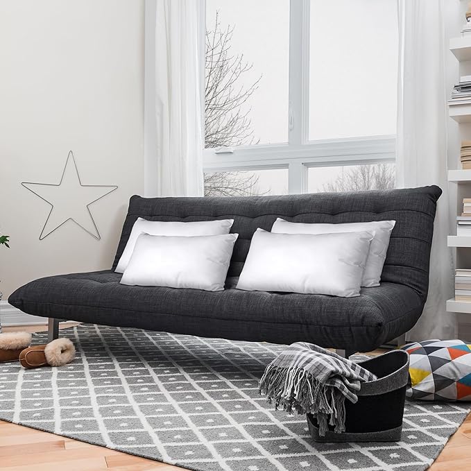 Utopia Bedding Throw Pillows (Set of 4, White) – 14 x 22 Inches Down Alternative Pillows for Bed, Sofa, and Couch - Fluffy Decorative Stuffer Pillow for Indoors & Outdoors