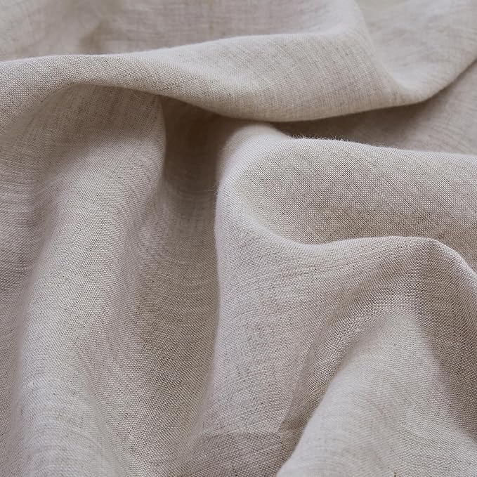 100% French Linen Pillowcase Set of 2, Breathable Envelope Closure Soft Linen Pillow Cover,Soft Luxury Hotel & Home Use, Gift