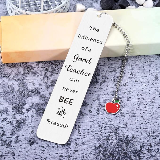 Back to School Gifts for Teachers, Teacher Gifts for Women Appreciation Bookmark, Thank You Teacher Gift First Day of School from Students, Christmas Birthday Back to School Gifts for Teachers