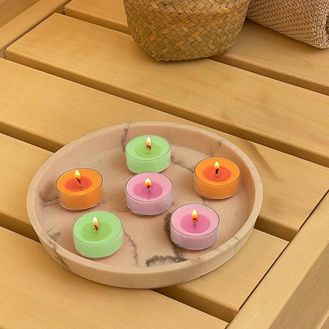 PartyLite Set of 15 Tea Lights Sampler Candles, Aromatherapy Tribute to Tokyo Scented Candles Gift Set, Up to 4 to 6 Hours Burn Time