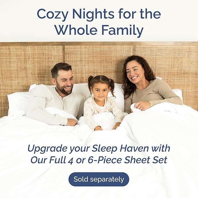 King Size Flat Sheet - Hotel Quality Top Flat Bed Sheet Only - Ultra-Soft, Comfy, Breathable & Cooling - Fade & Wrinkle Free - Easy-Care, Stain & Shrink Resistant Bedding - Oeko-Tex - Heathered Beige