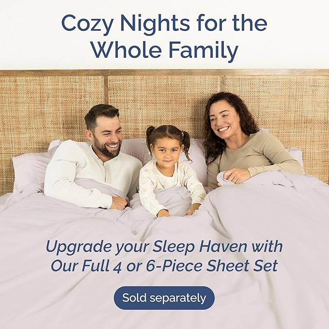 Queen Size Flat Sheet - Hotel Quality Top Flat Bed Sheet Only - Ultra-Soft, Breathable & Cooling - Fade & Wrinkle Free - Easy-Care, Stain & Shrink Resistant Bedding - Easy-Fit & Oeko-Tex - Light Grey