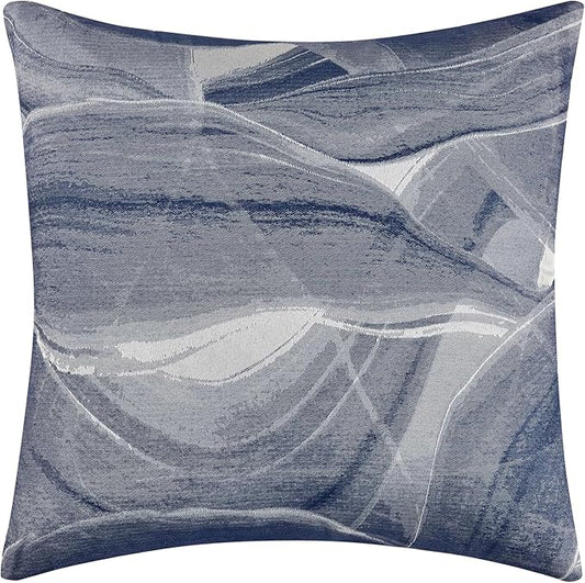 BlvdEi8ht Erling Pillow (Down Alternative, 18" x 18") It is Perfect for Living Room, Sofa, Couch, Bedding, Home Decoration, or Any Commerical Enviroment - CAL117 Regulated - Pack of 2